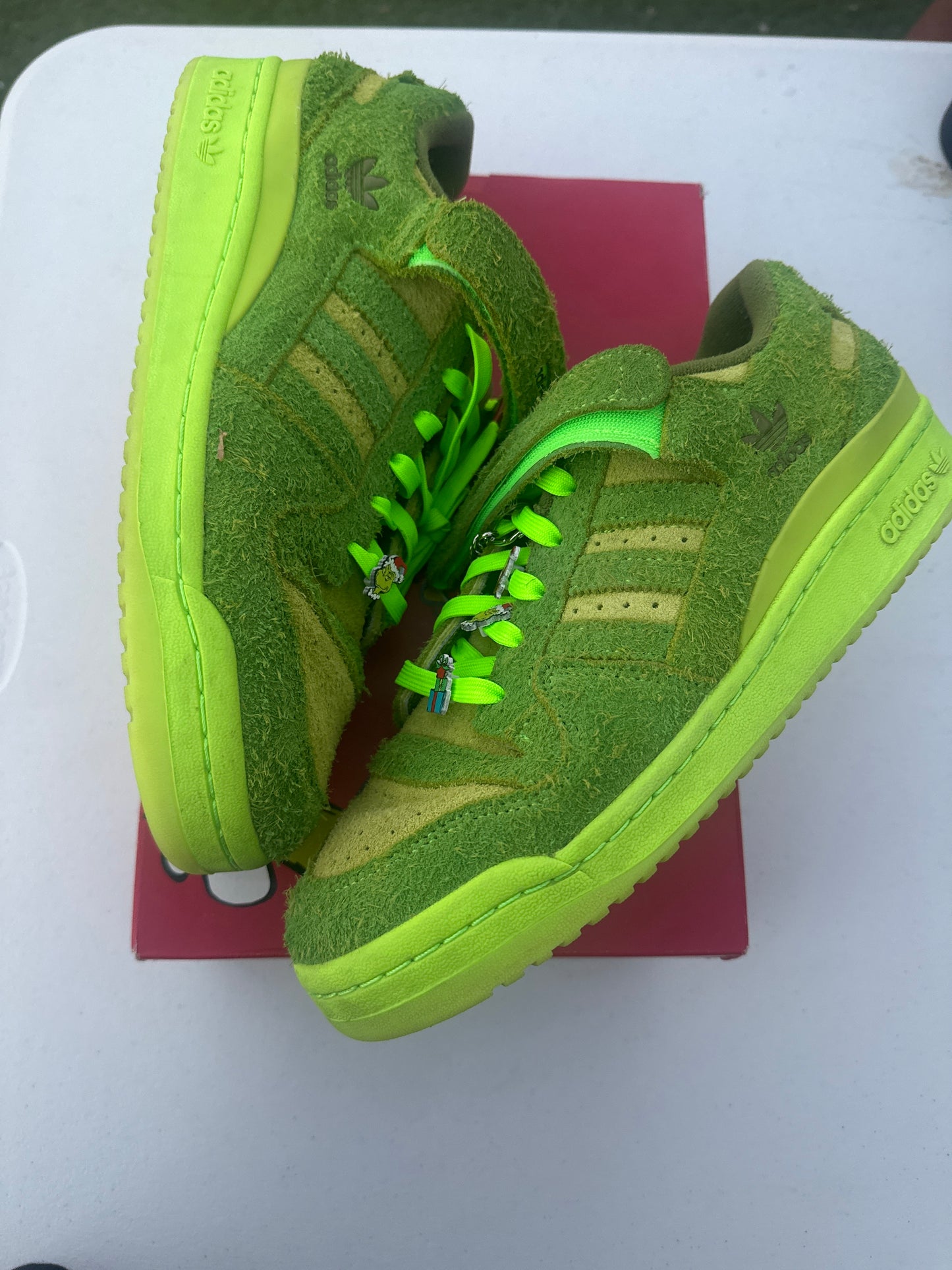 Adidas Forum Grinch Size 9