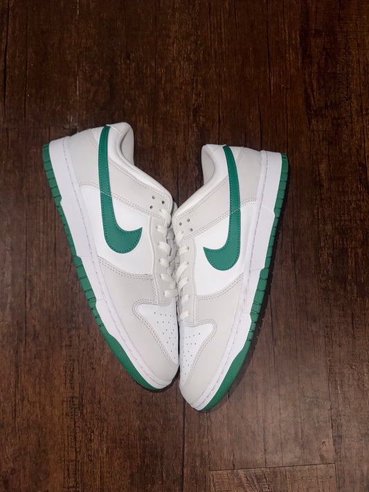 Dunk Low Green/White Size 10.5