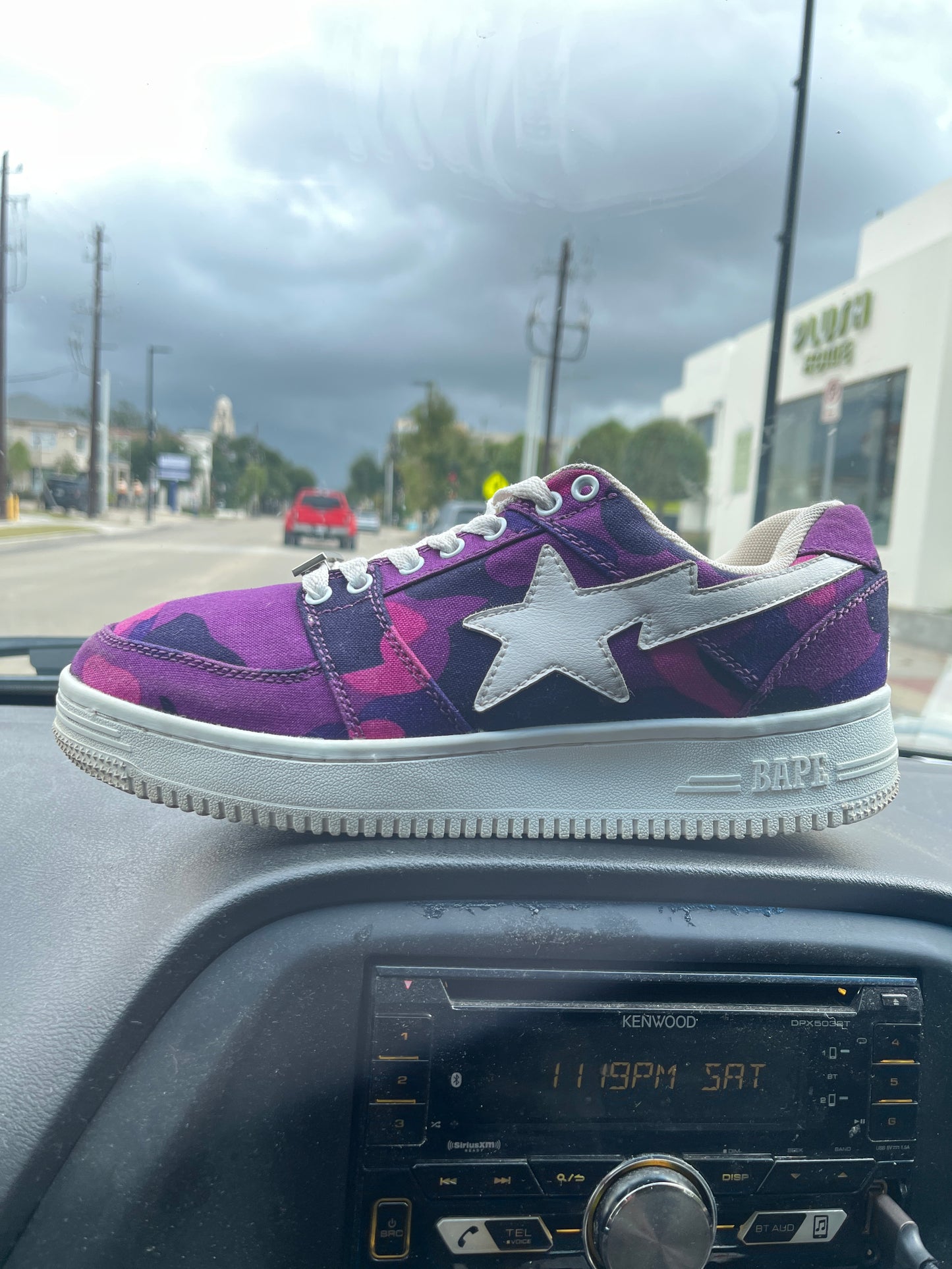 Bapesta Purple Size 9