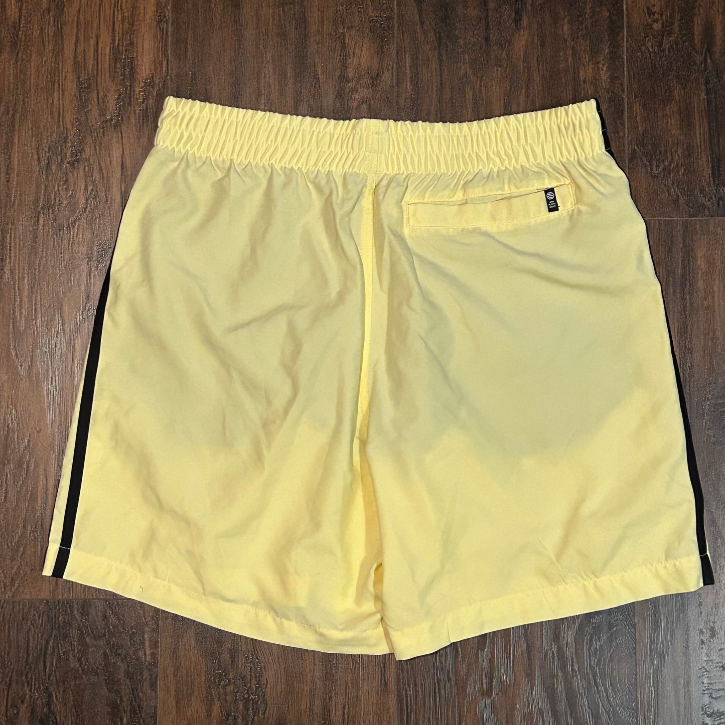 Adidas Pastel Yellow Shorts Size Medium