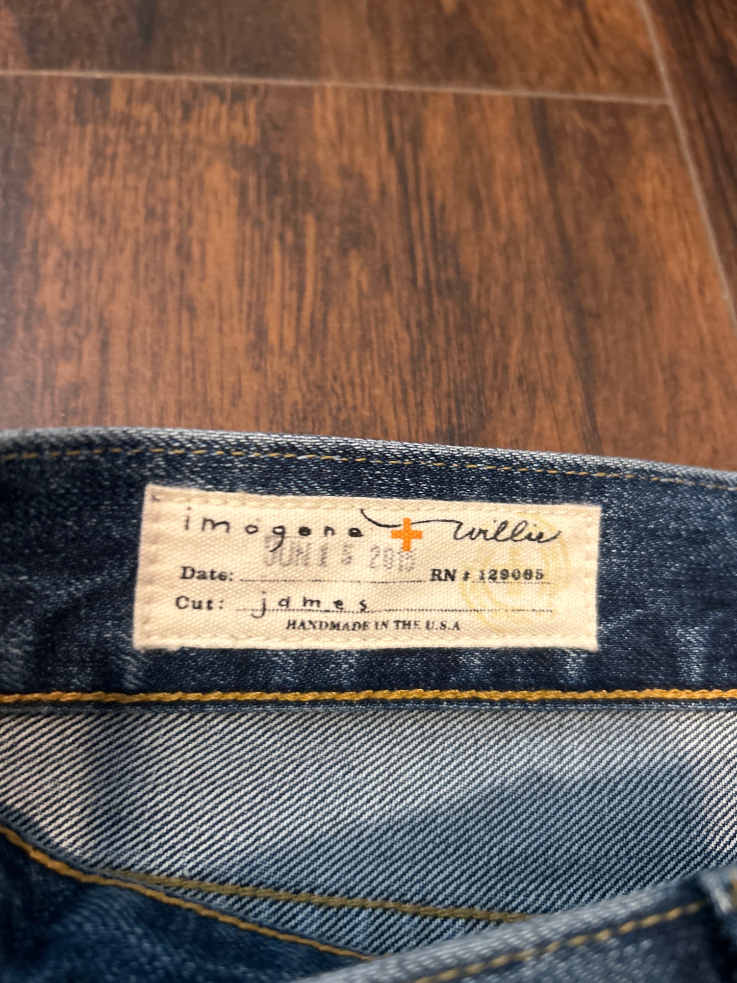 Imogene + Willie Blue Jeans Size 33