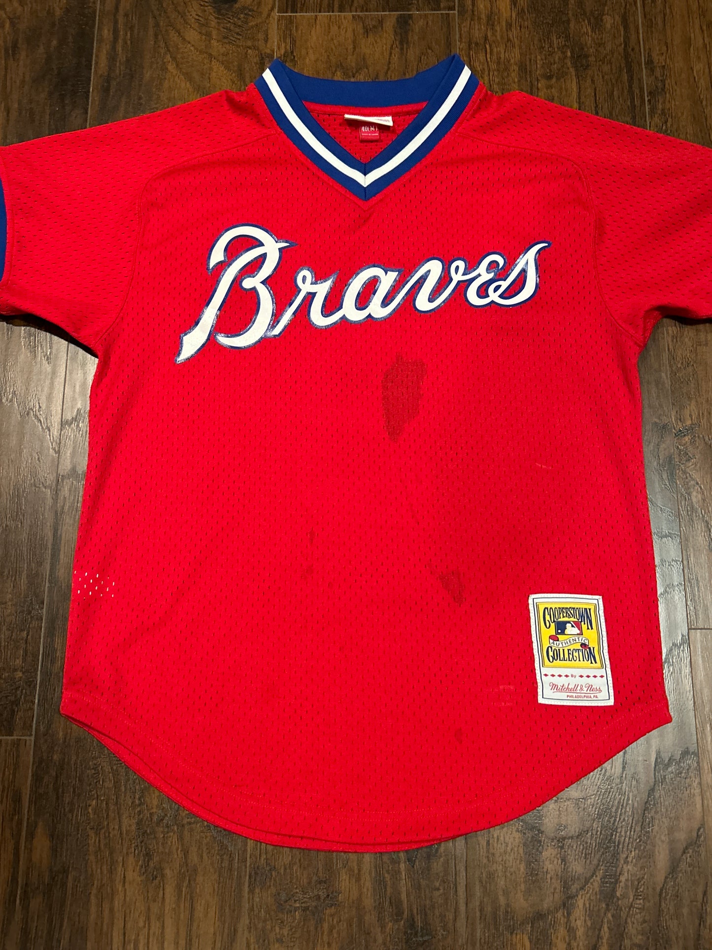 Mitchell & Ness Atlanta Braves Murphy Jersey Size M