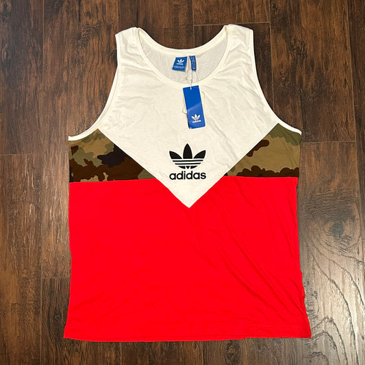 NEW Adidas Camo Tank Top Size XL