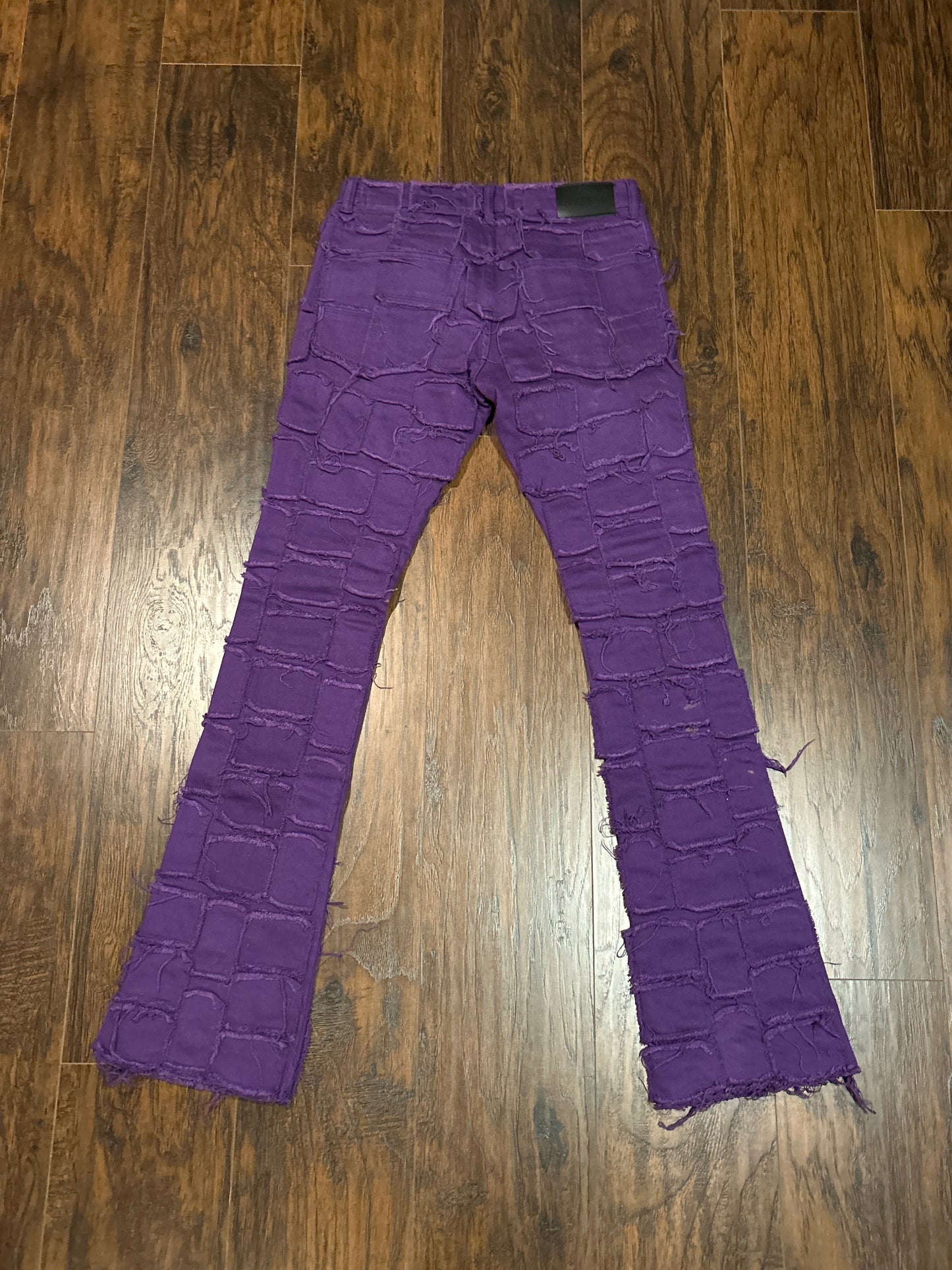 Valabasas Purple Flare Jeans Size 30 NEW