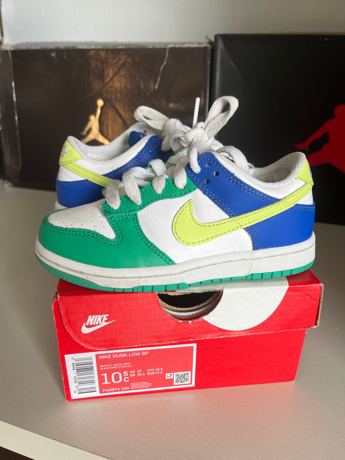 Tri Color Dunk Size 10.5C INFANT