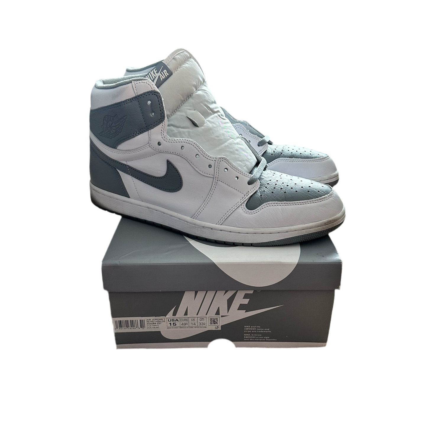 AJ1 Atmosphere Grey Size 15