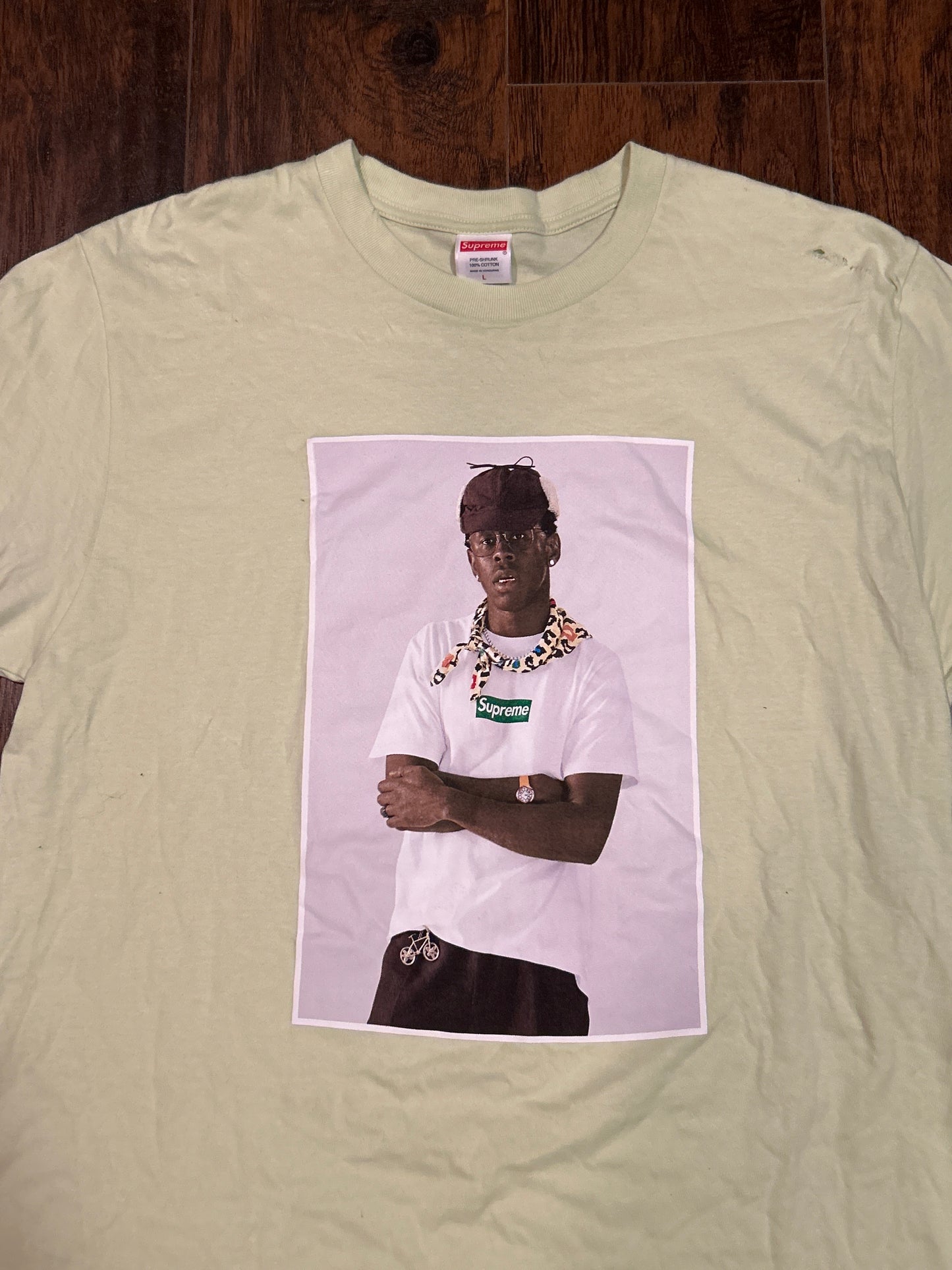 Supreme Tyler Tee Pale Green Size L