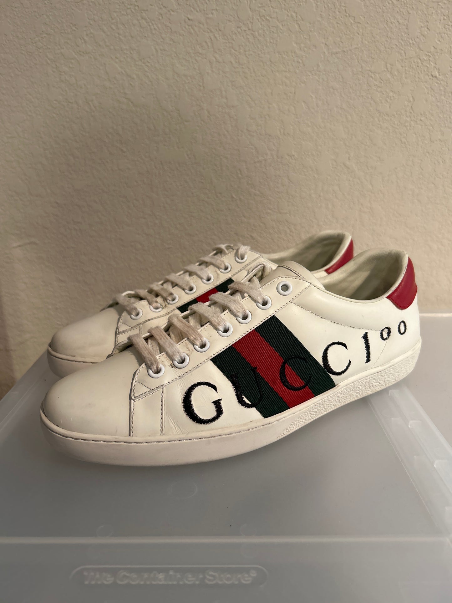 Gucci Ace White Red Size 42