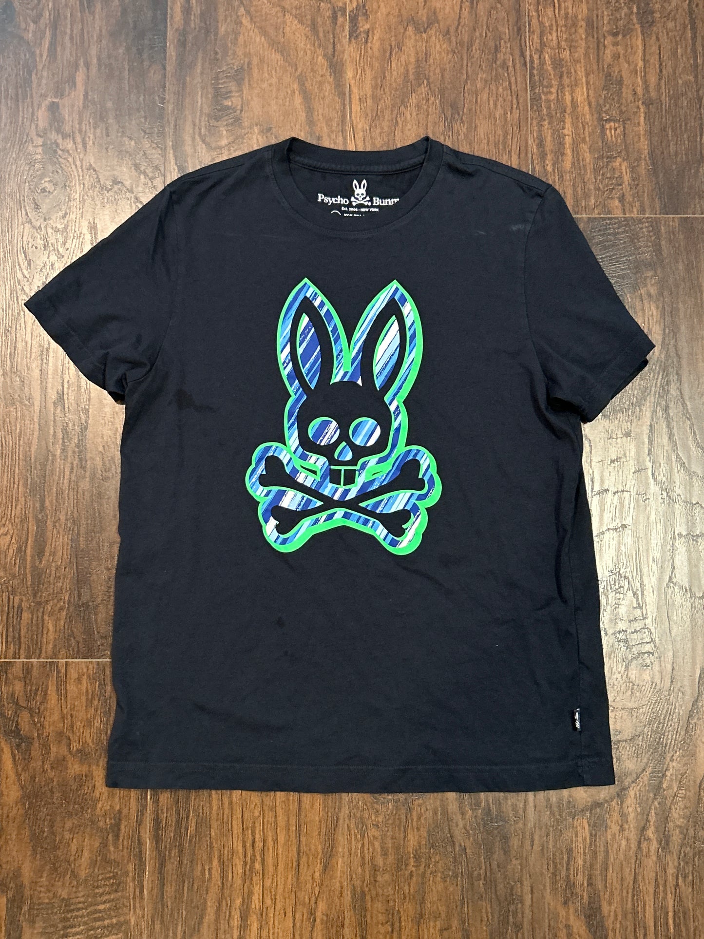 Psycho Bunny Black Tee Size 4(S)