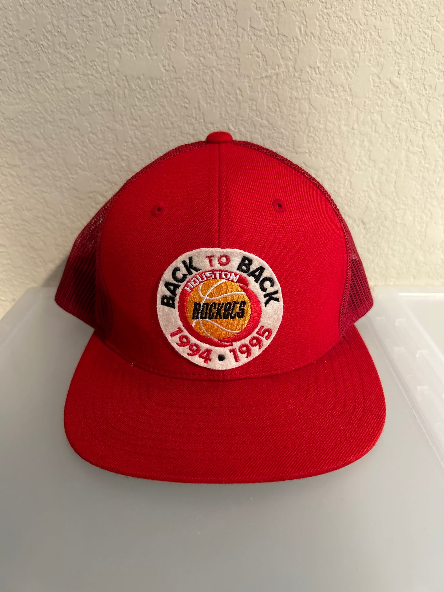 Mitchell & Ness Rockets SnapBack Hat Red