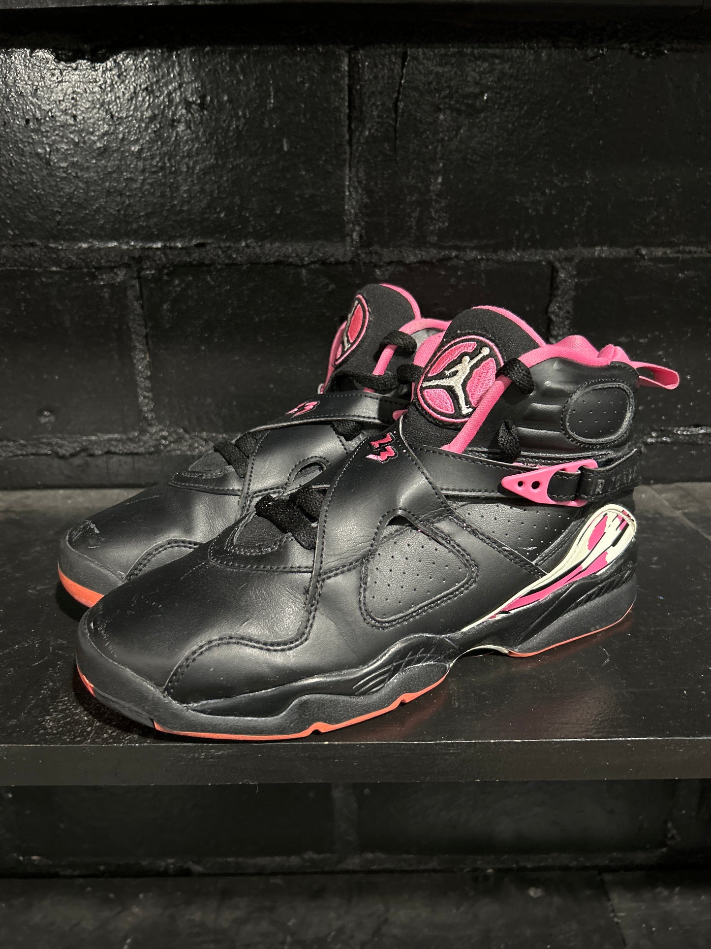 8 Black Pink Size 7Y