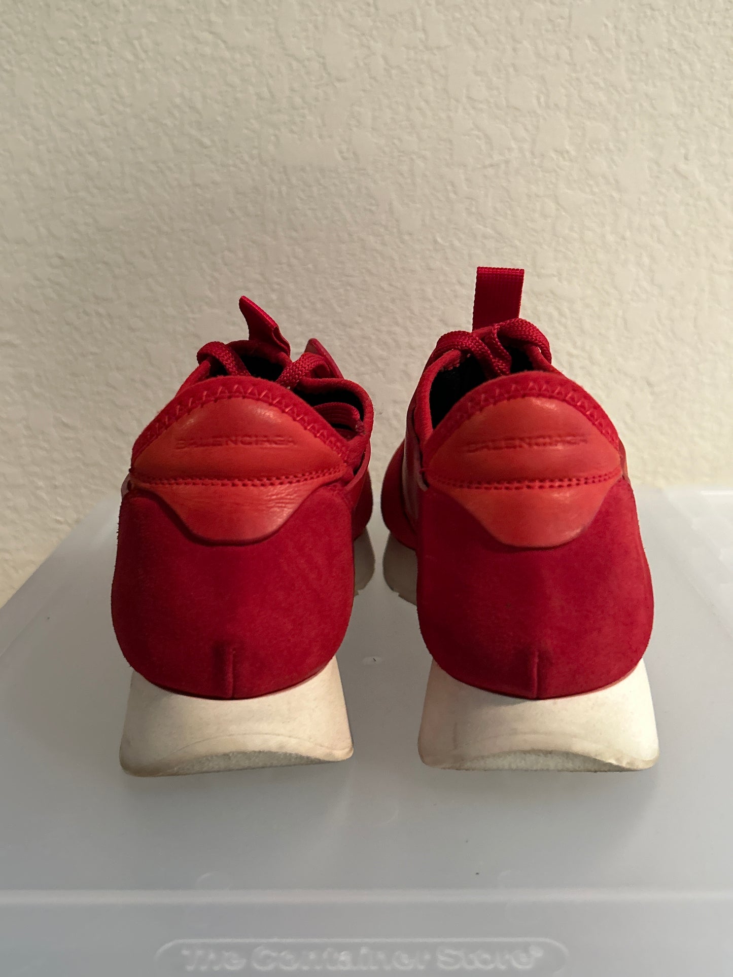 Balenciaga Red Shoes Size 36