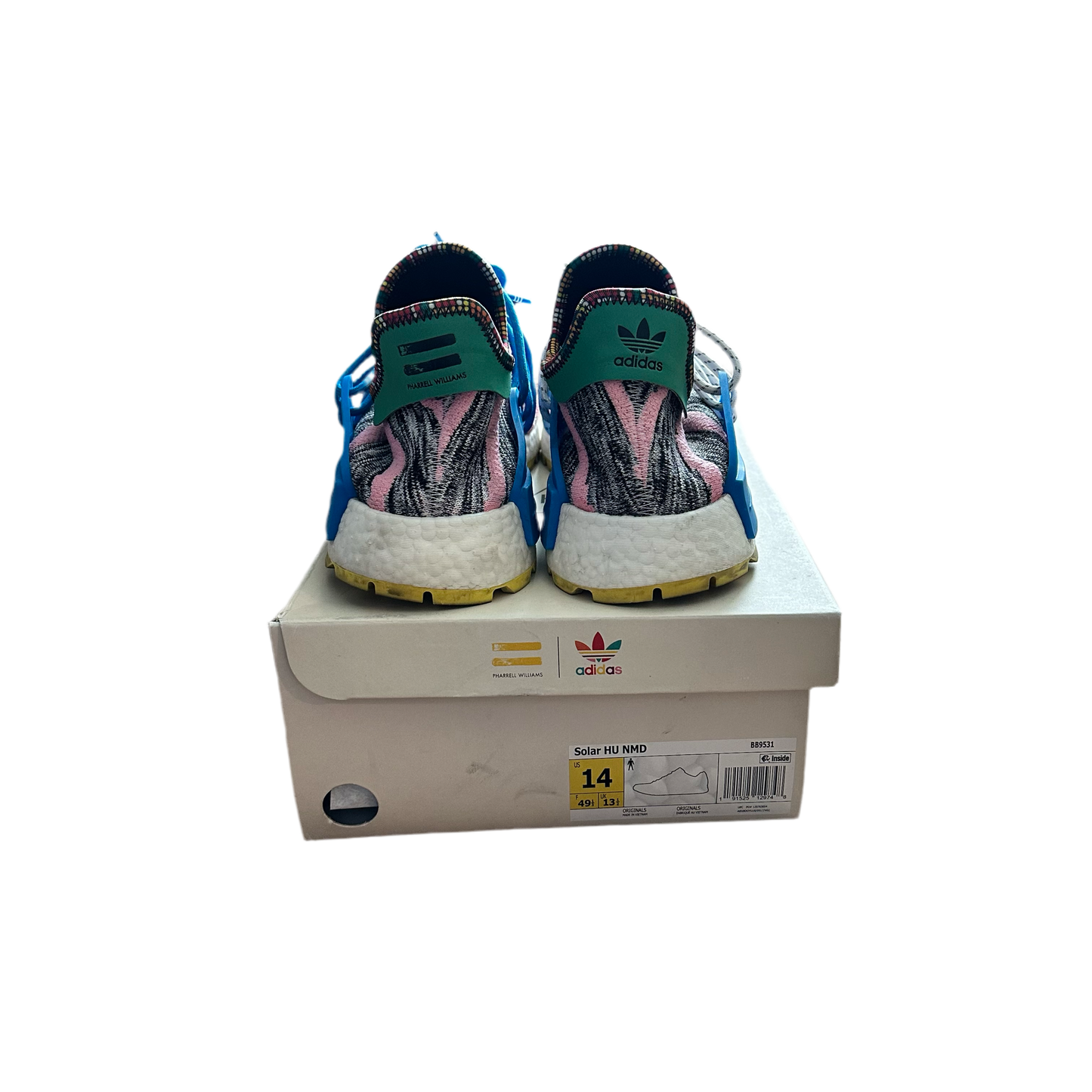 Adidas Hu Racer Moth3r Land Size 14