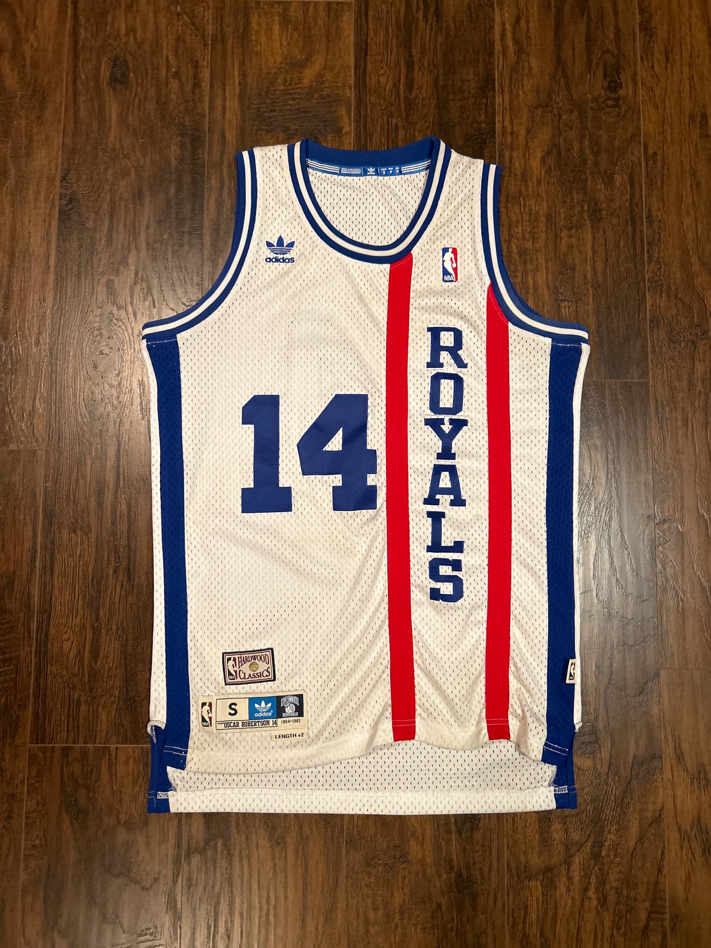 Adidas Oscar Robertson Royals Jersey Size S