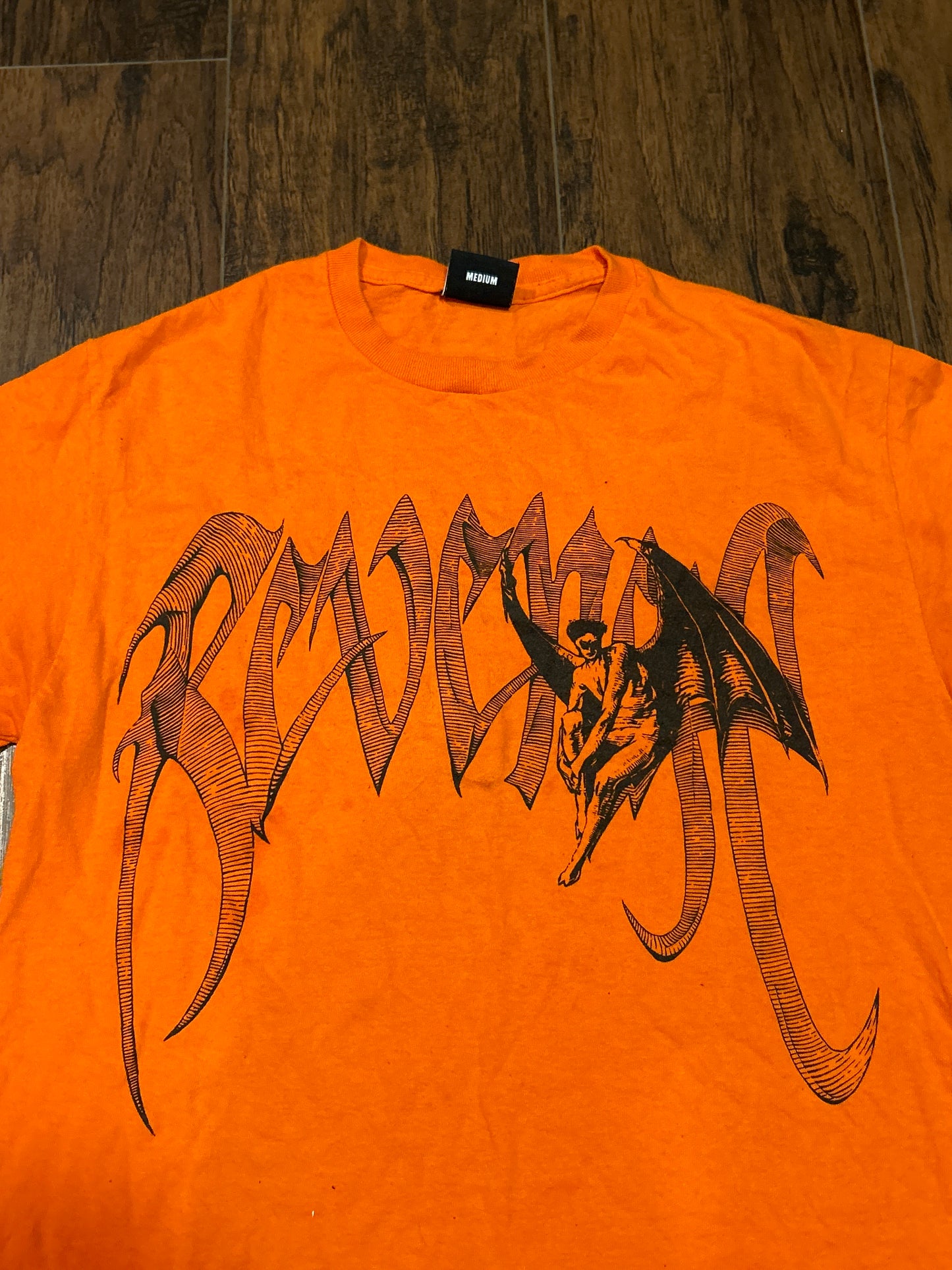 Revenge Tee Orange Size M