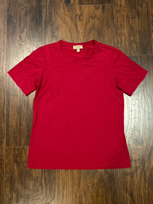 Burberry Brit Red Tee Size L