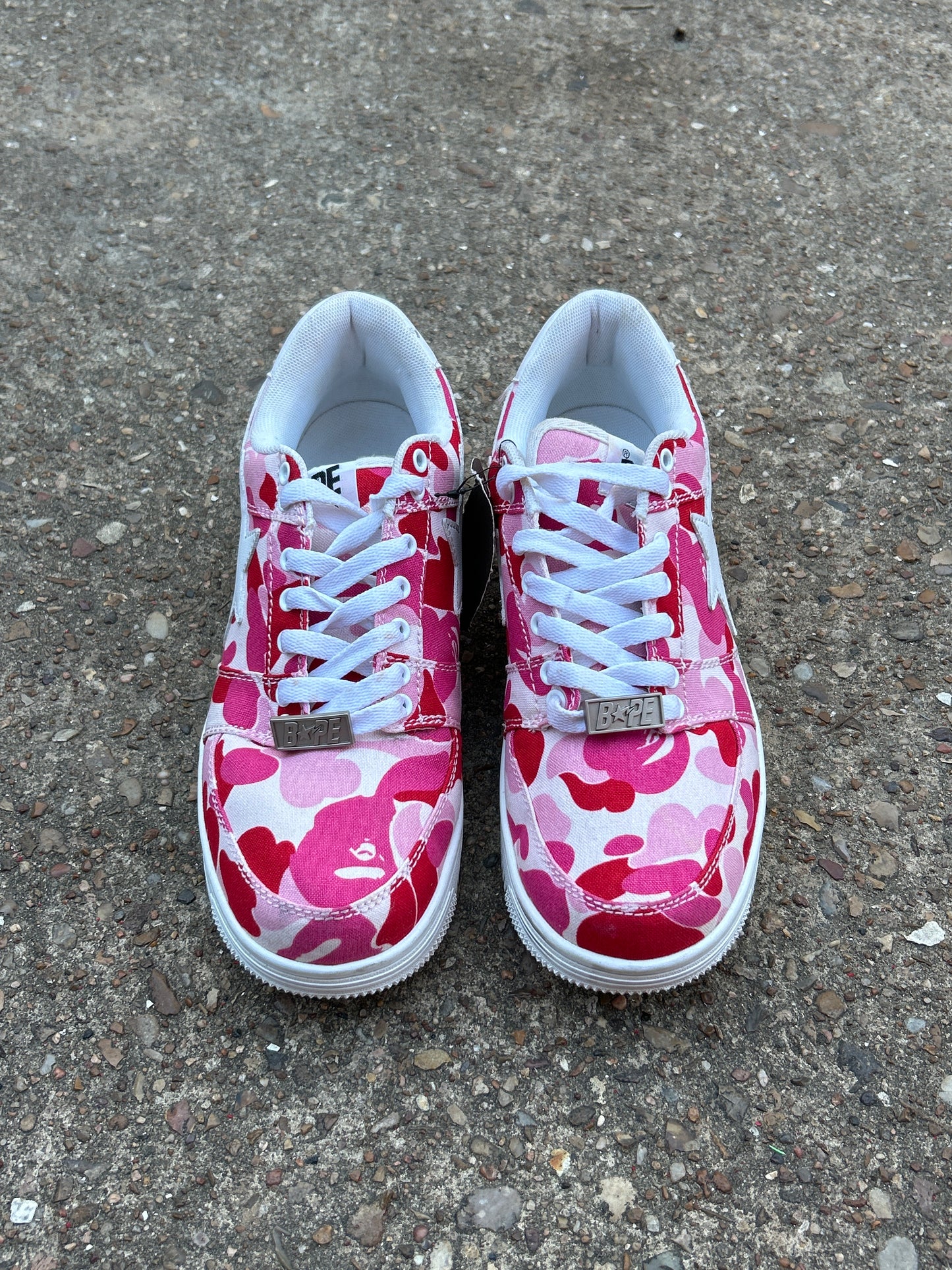 Bapesta Pink Camo Size 9.5