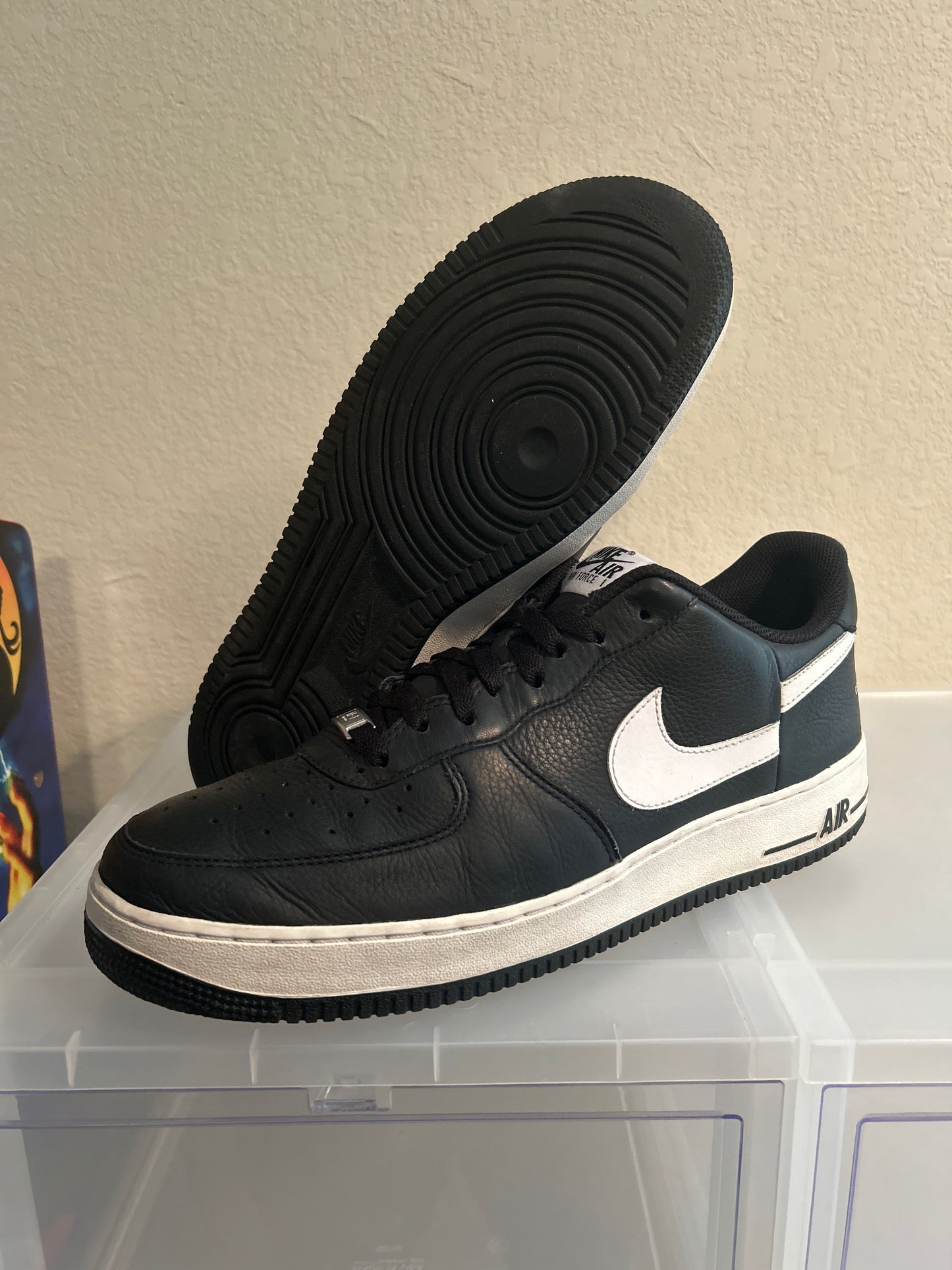 CDG Sup Black Air Force 1 Low Size 13