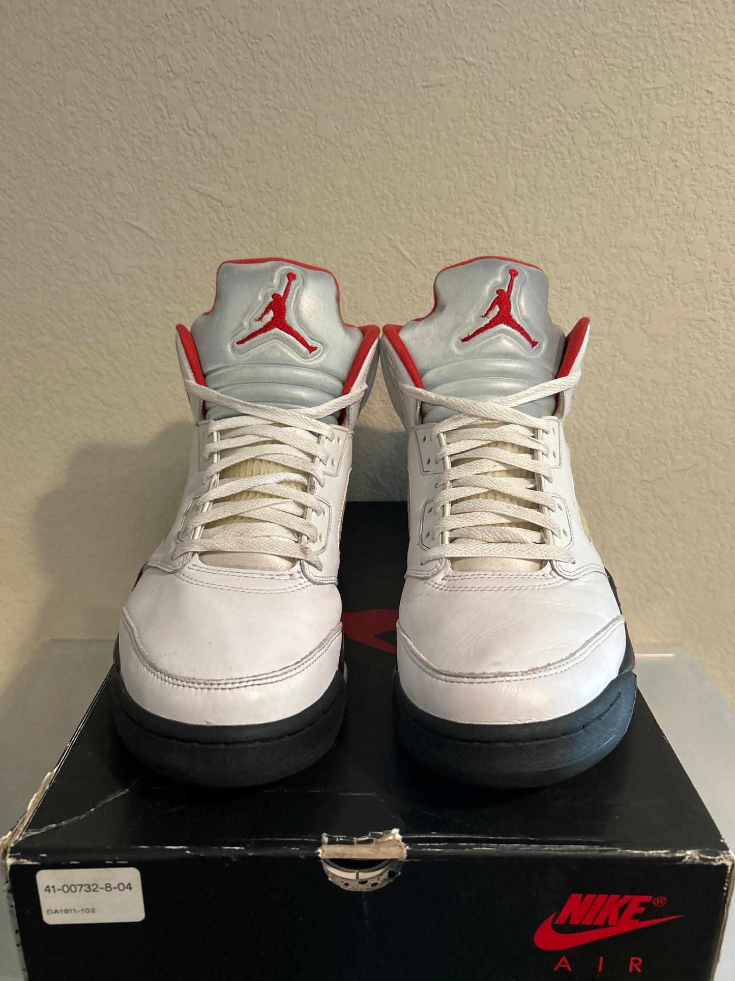 Jordan 5 Fire Red Size 12