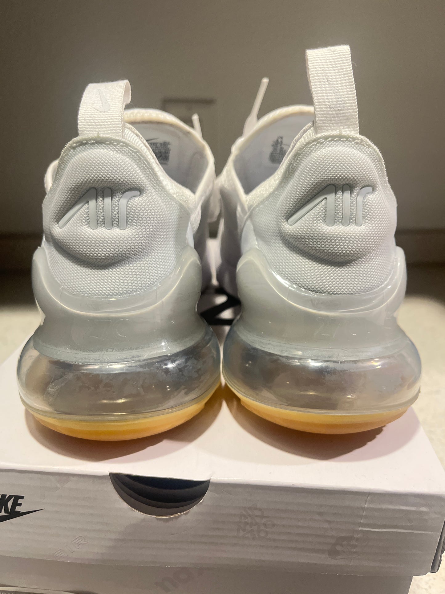 Air Max 270 White Size 6.5Y