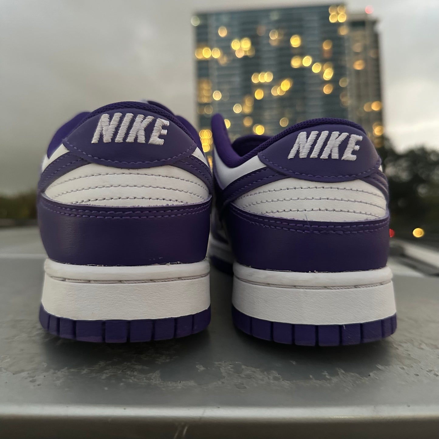 Court Purple Dunks Size 8