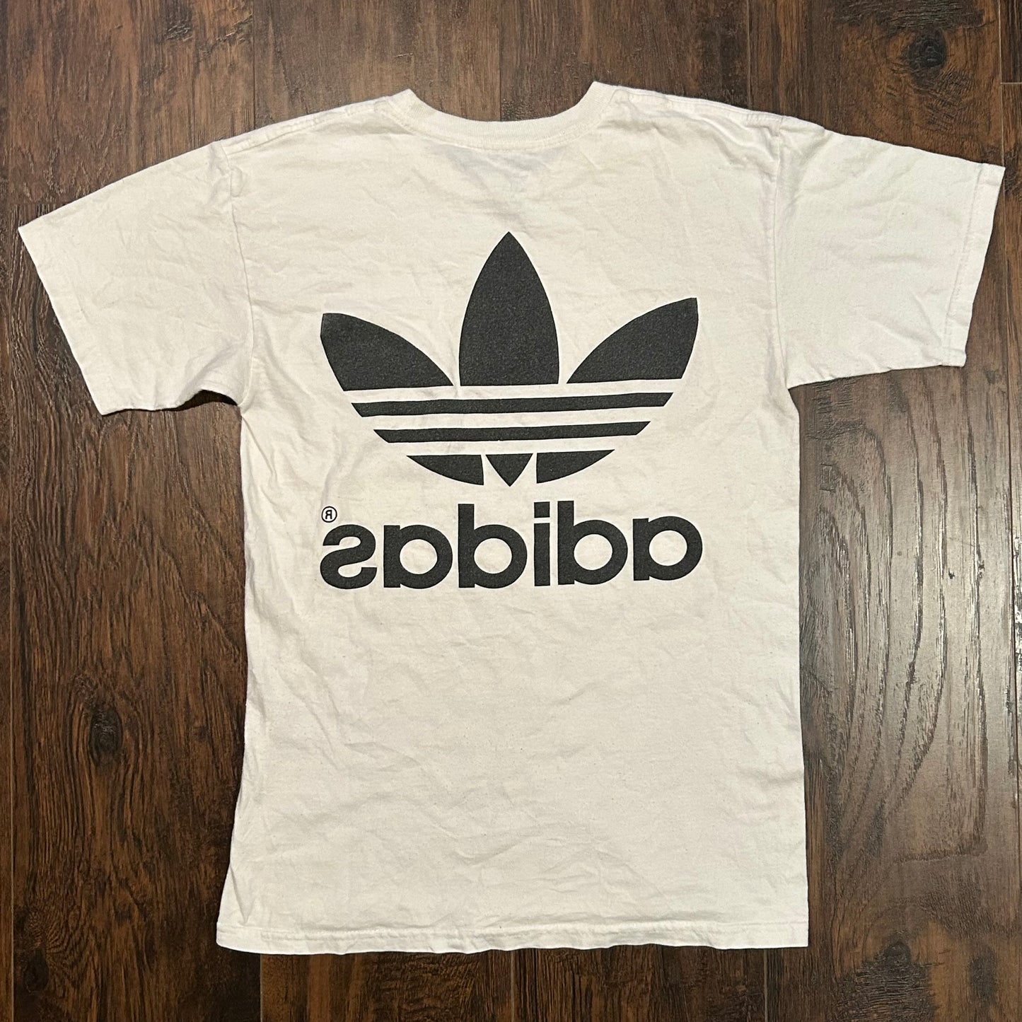 Adidas White Shirt Size Small