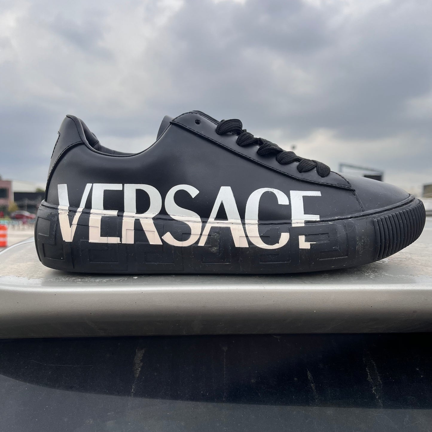 Versace Black Sneakers Size 41