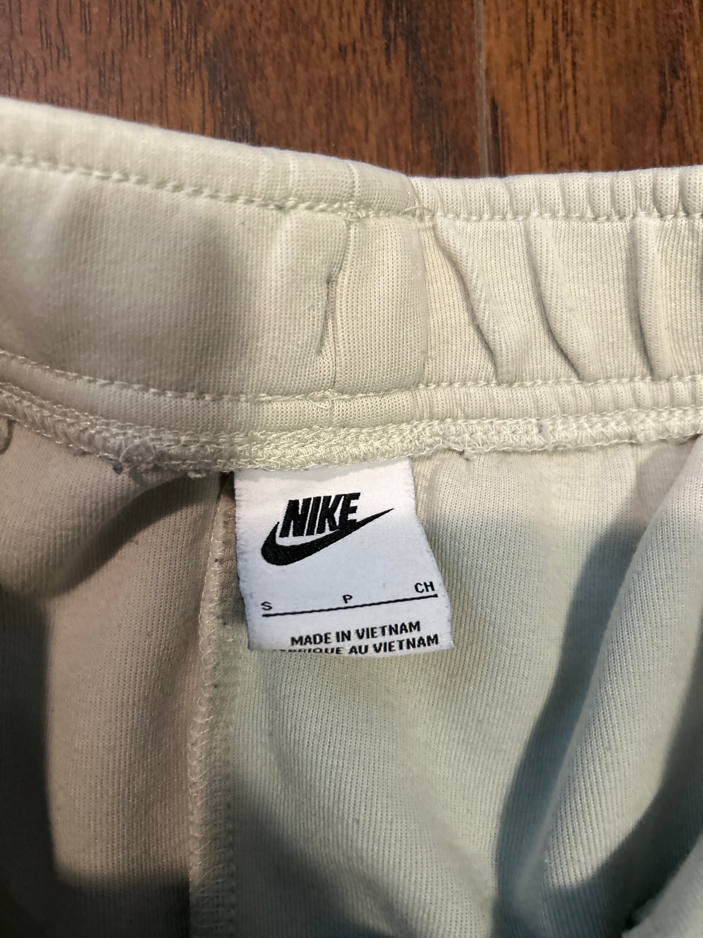 Green Nike Tech Pants Size S