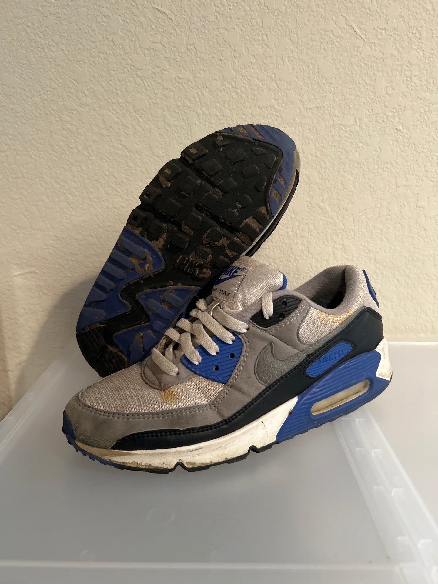 Blue Air Max 90 Size 8.5