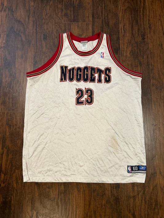 Nuggets Marcus Camby Jersey Size 60