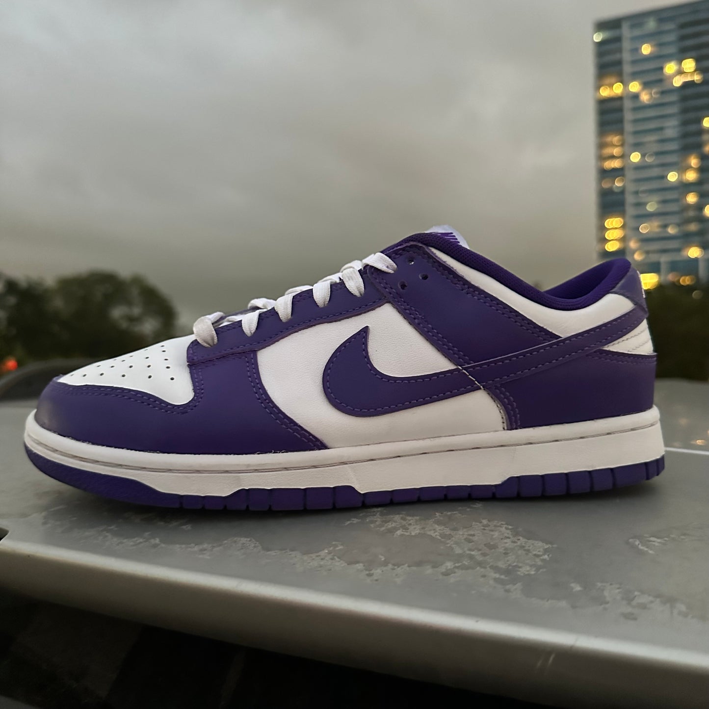 Court Purple Dunks Size 8