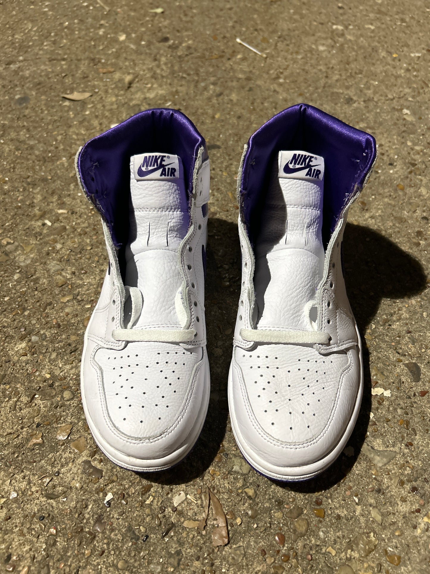 Jordan 1 High Metallic Purple Size 8.5W/7M