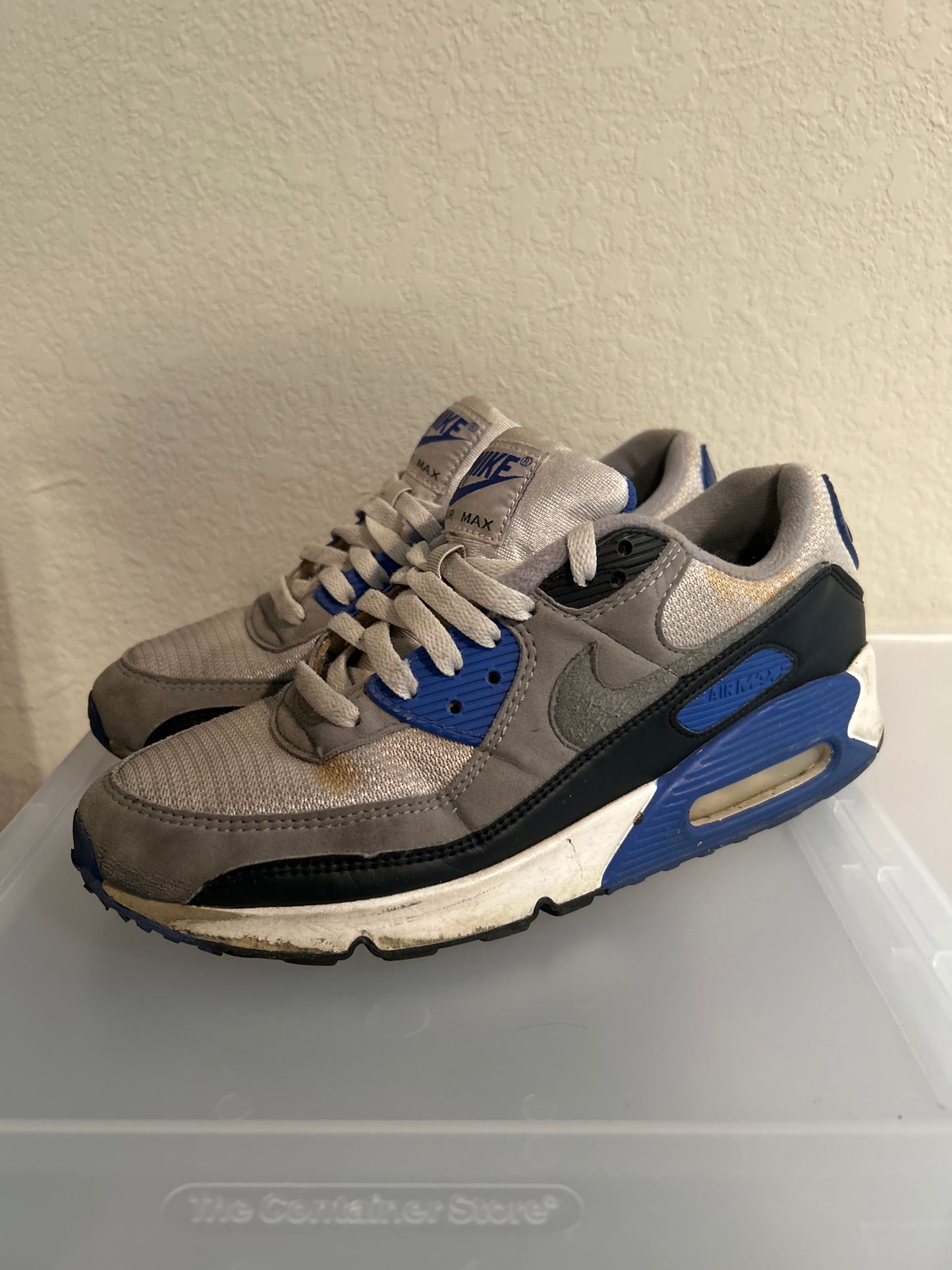 Blue Air Max 90 Size 8.5