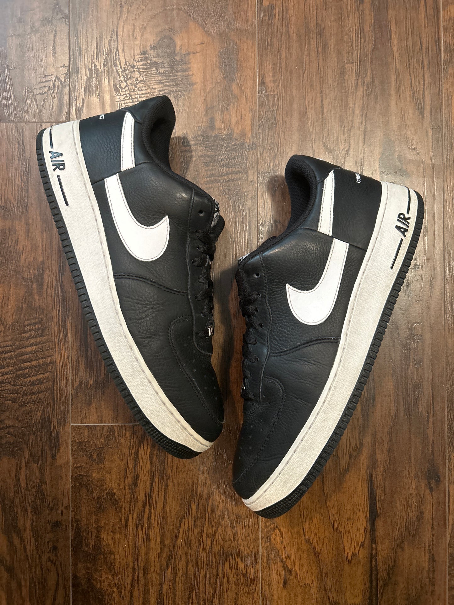 CDG Sup Black Air Force 1 Low Size 13