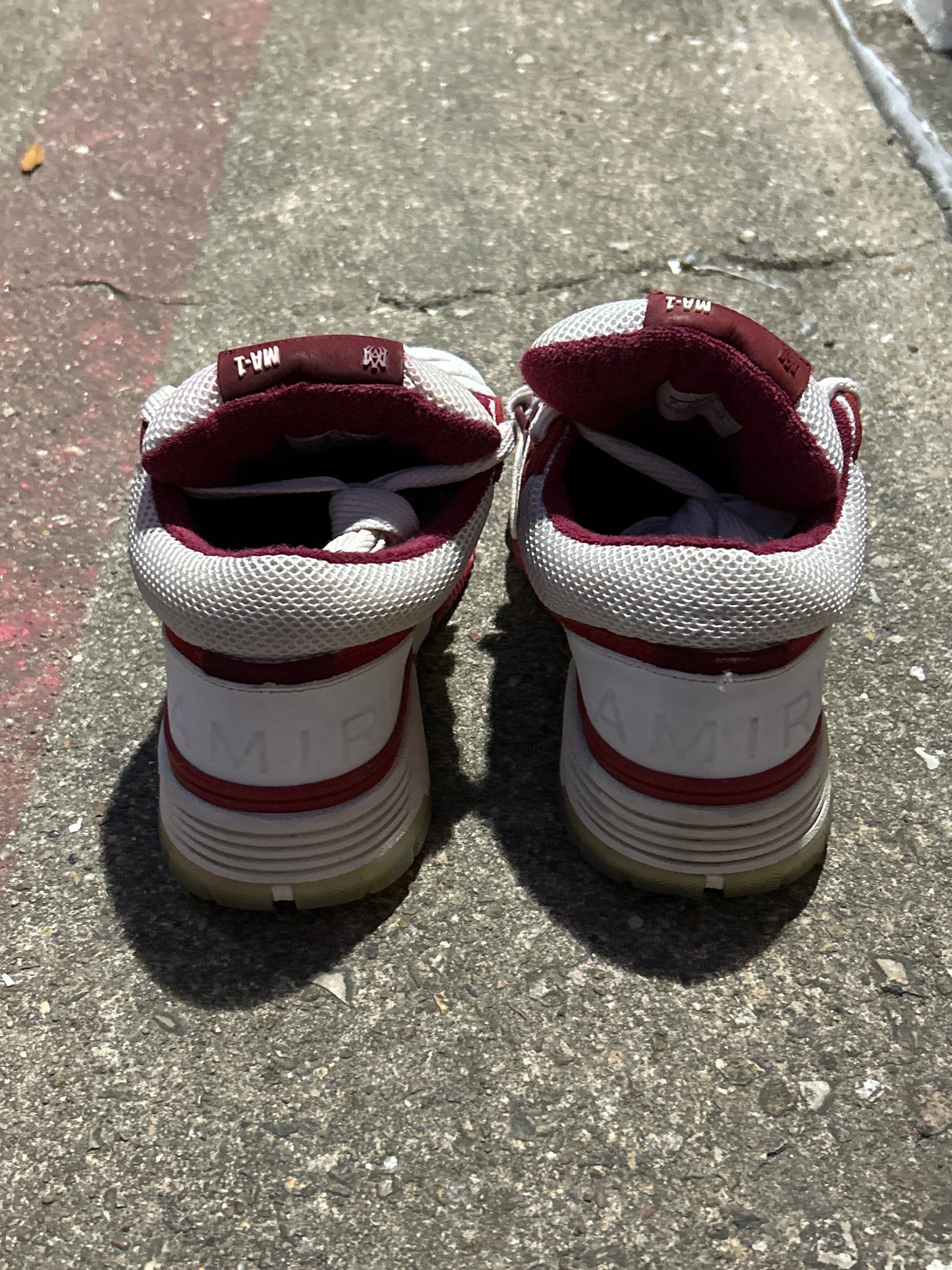 Amiri Red Sneakers Size 7