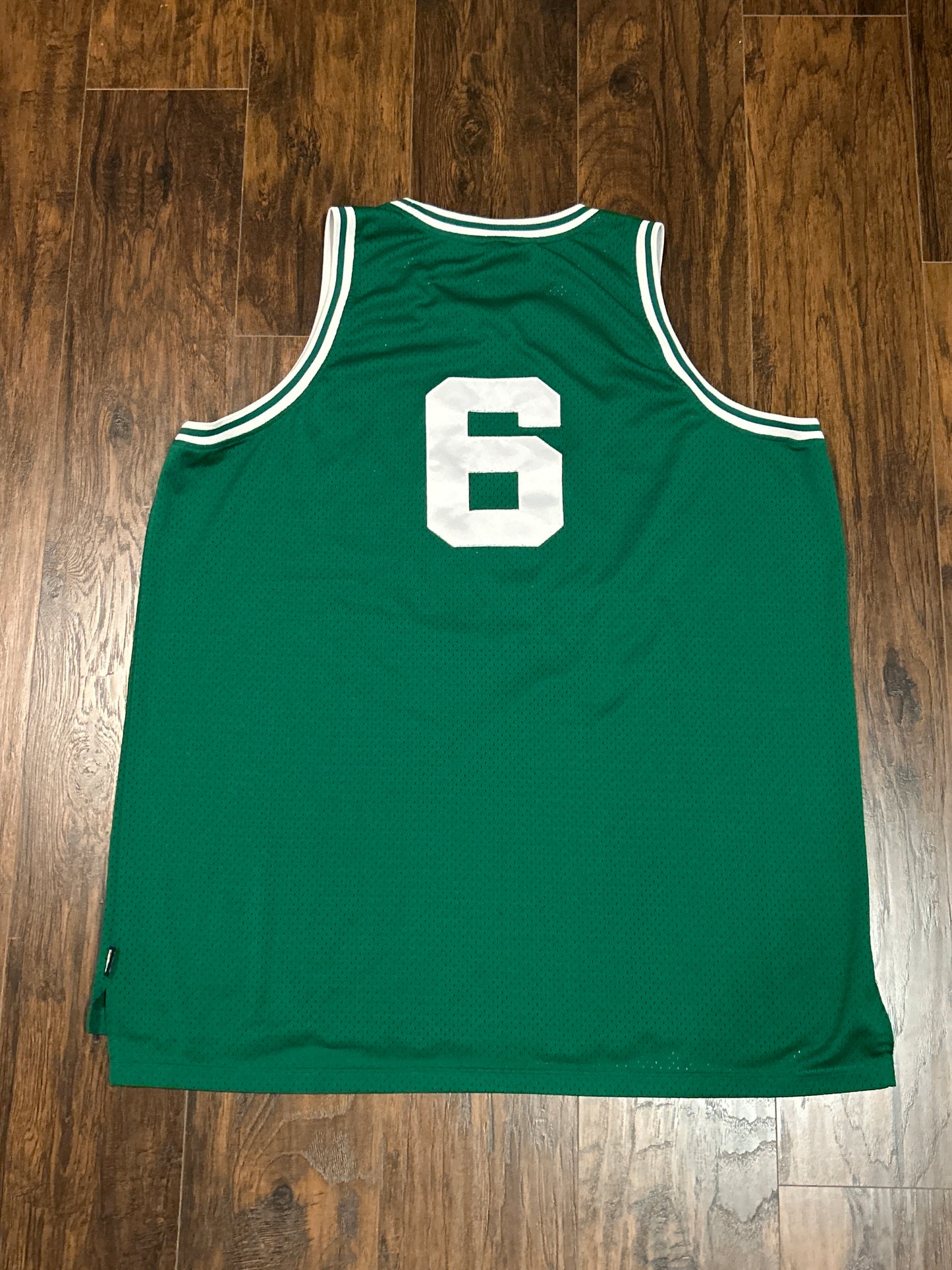 Reebok Celtics Bill Russell Jersey Size 4XL