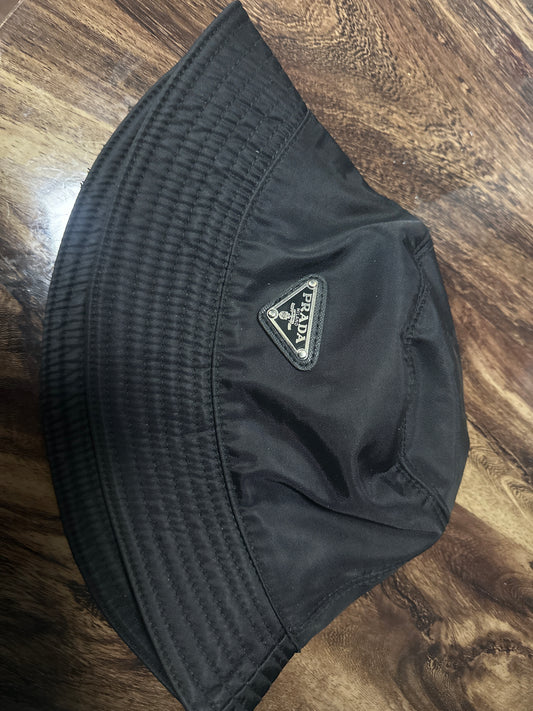 Prada Bucket Hat Black