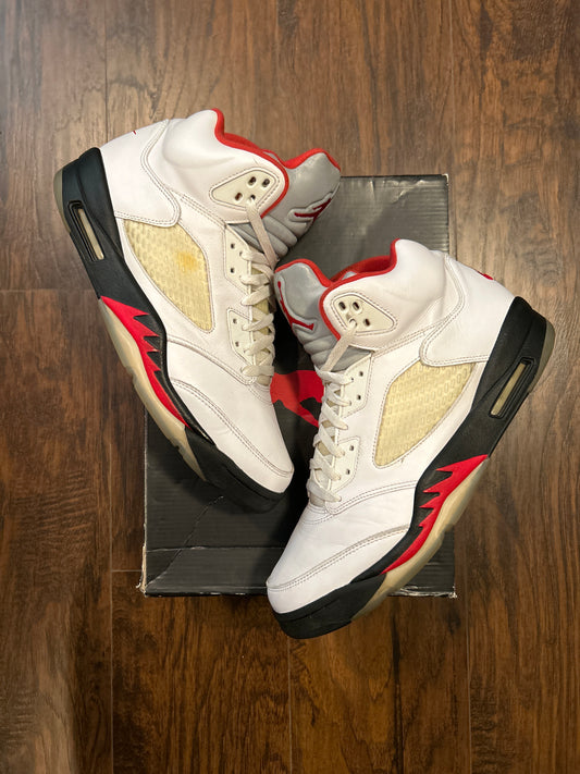 Jordan 5 Fire Red Size 12