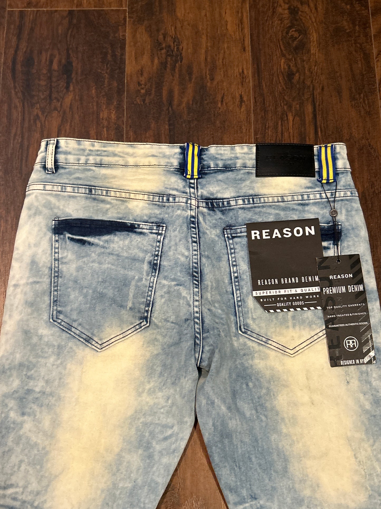 Reason Brand Blue Jeans Size 34 New