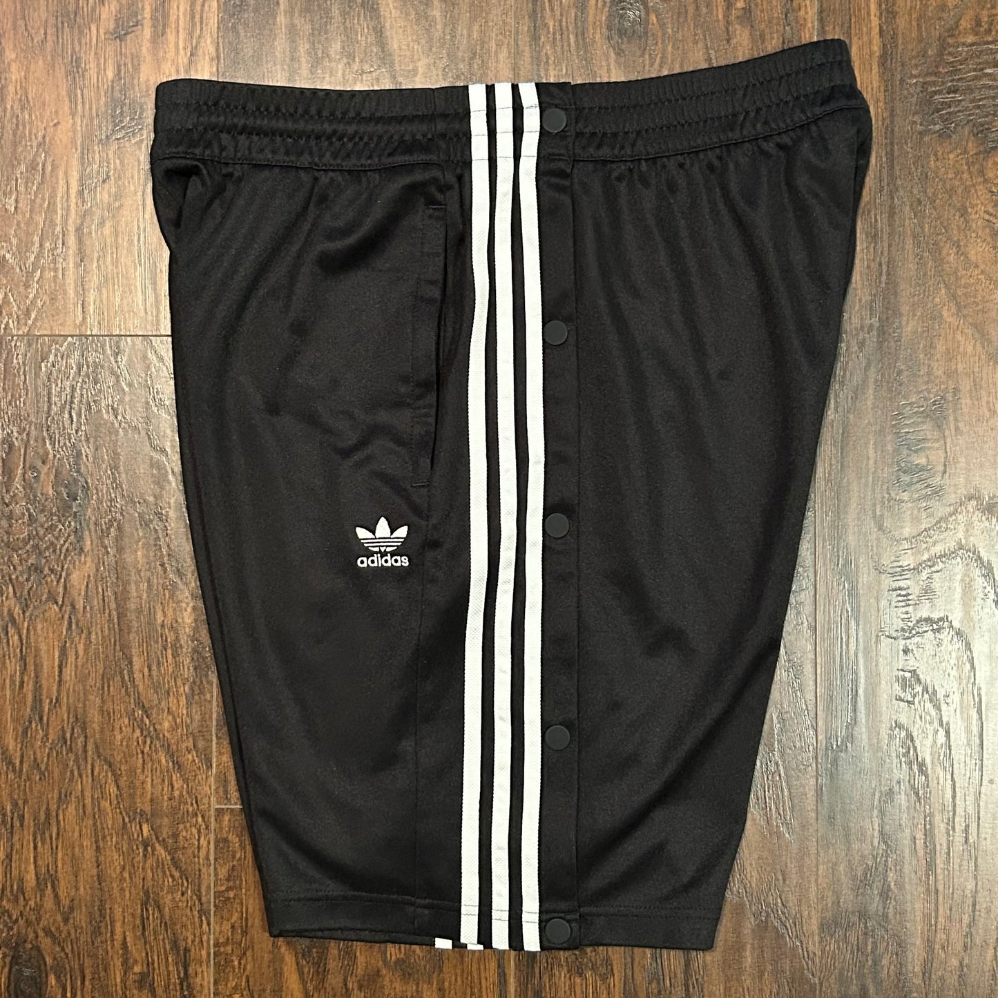 Adidas Tearaway Black Shorts Size XL