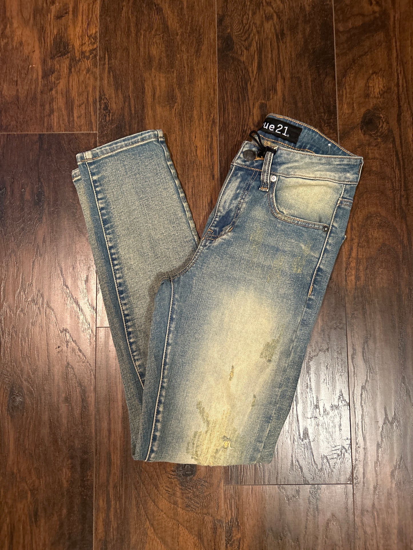 Rue21 Blue Skinny Jeans Size 26