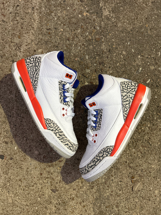 Jordan 3 Knicks Size 6.5Y