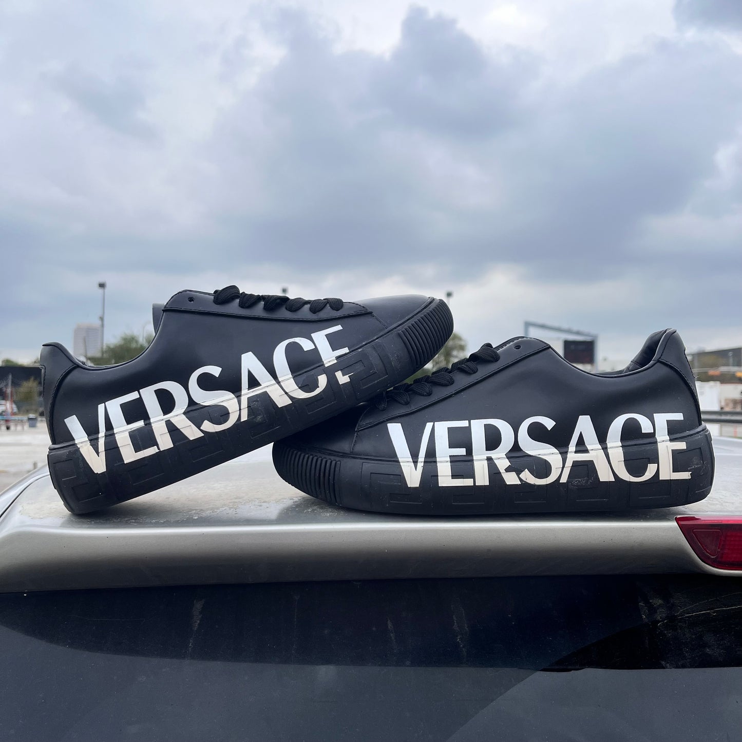 Versace Black Sneakers Size 41