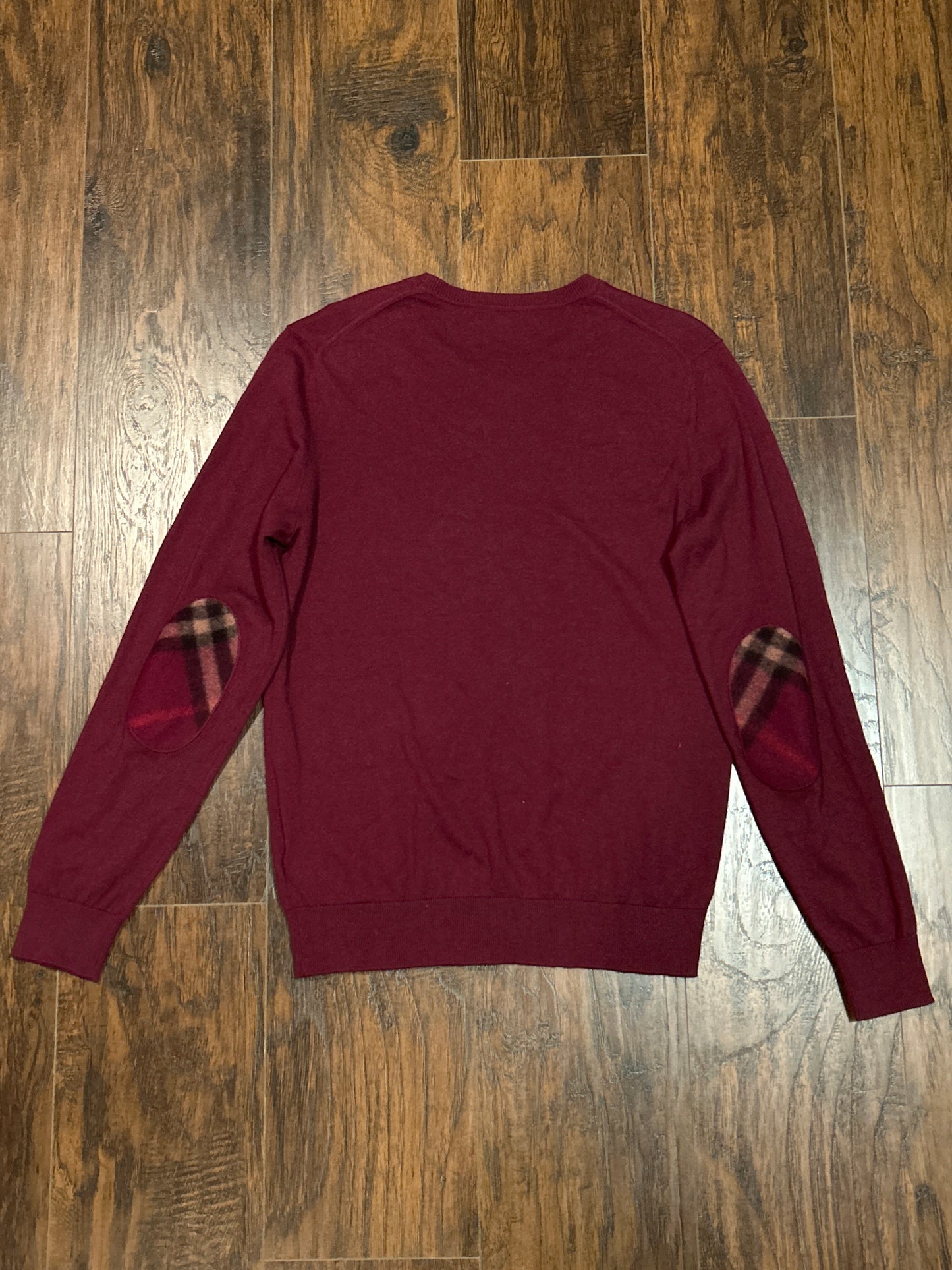 Burberry Burgundy Sweater Size S