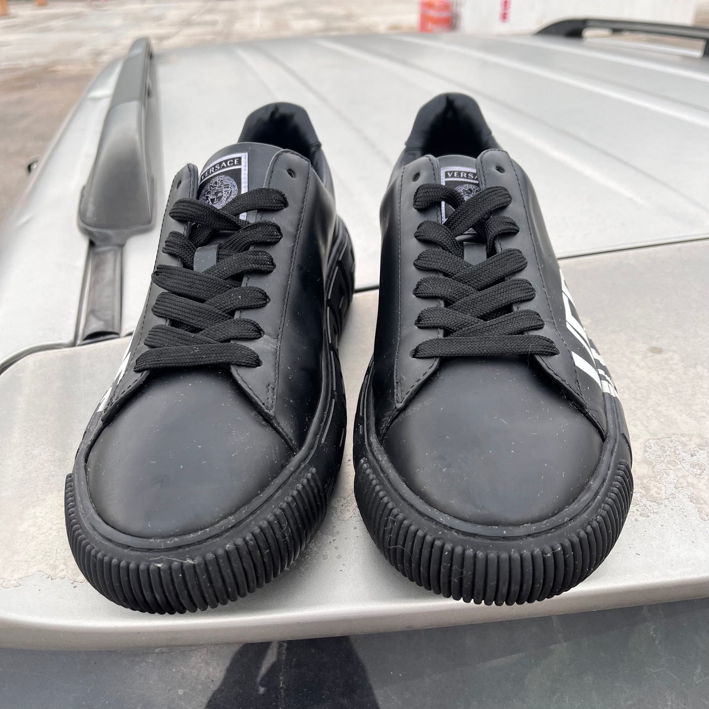 Versace Black Sneakers Size 41