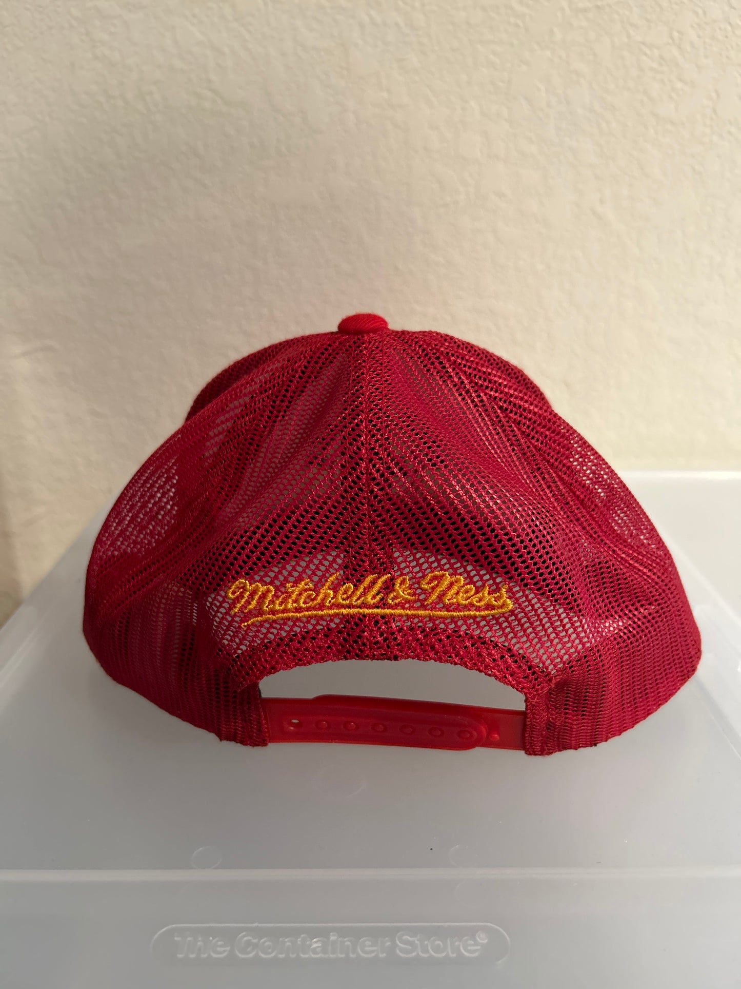 Mitchell & Ness Rockets SnapBack Hat Red