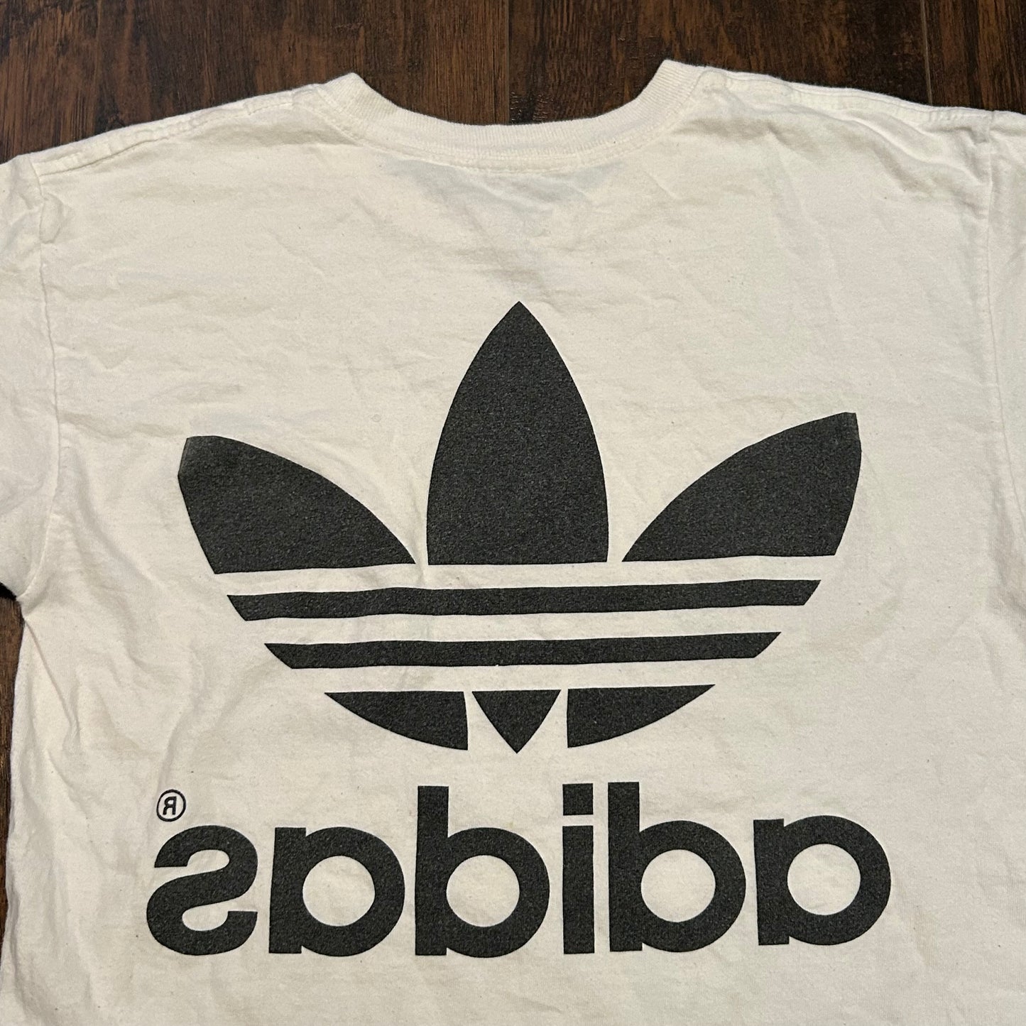 Adidas White Shirt Size Small