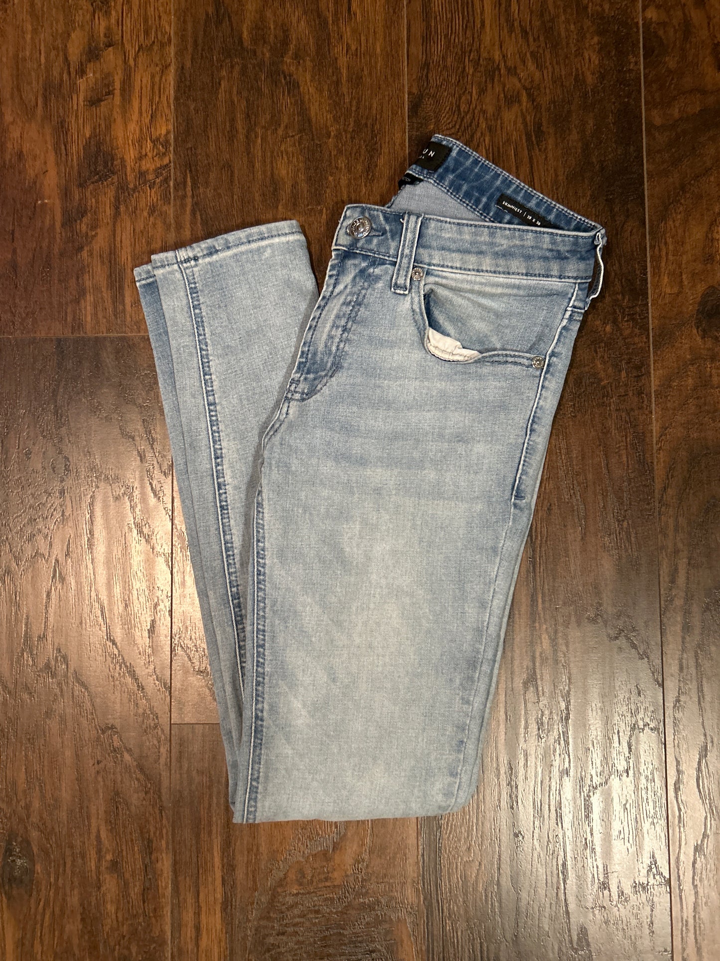 Pacsun Blue Skinny Jeans Size 28