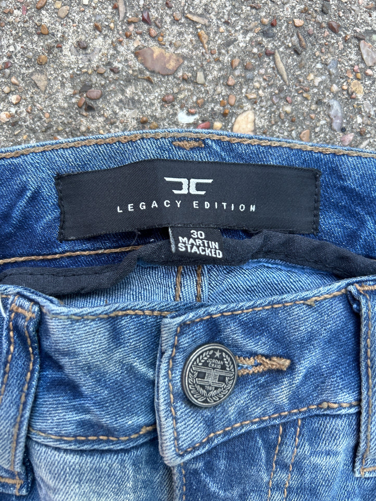 Legacy Edition Stacked Jeans Size 30