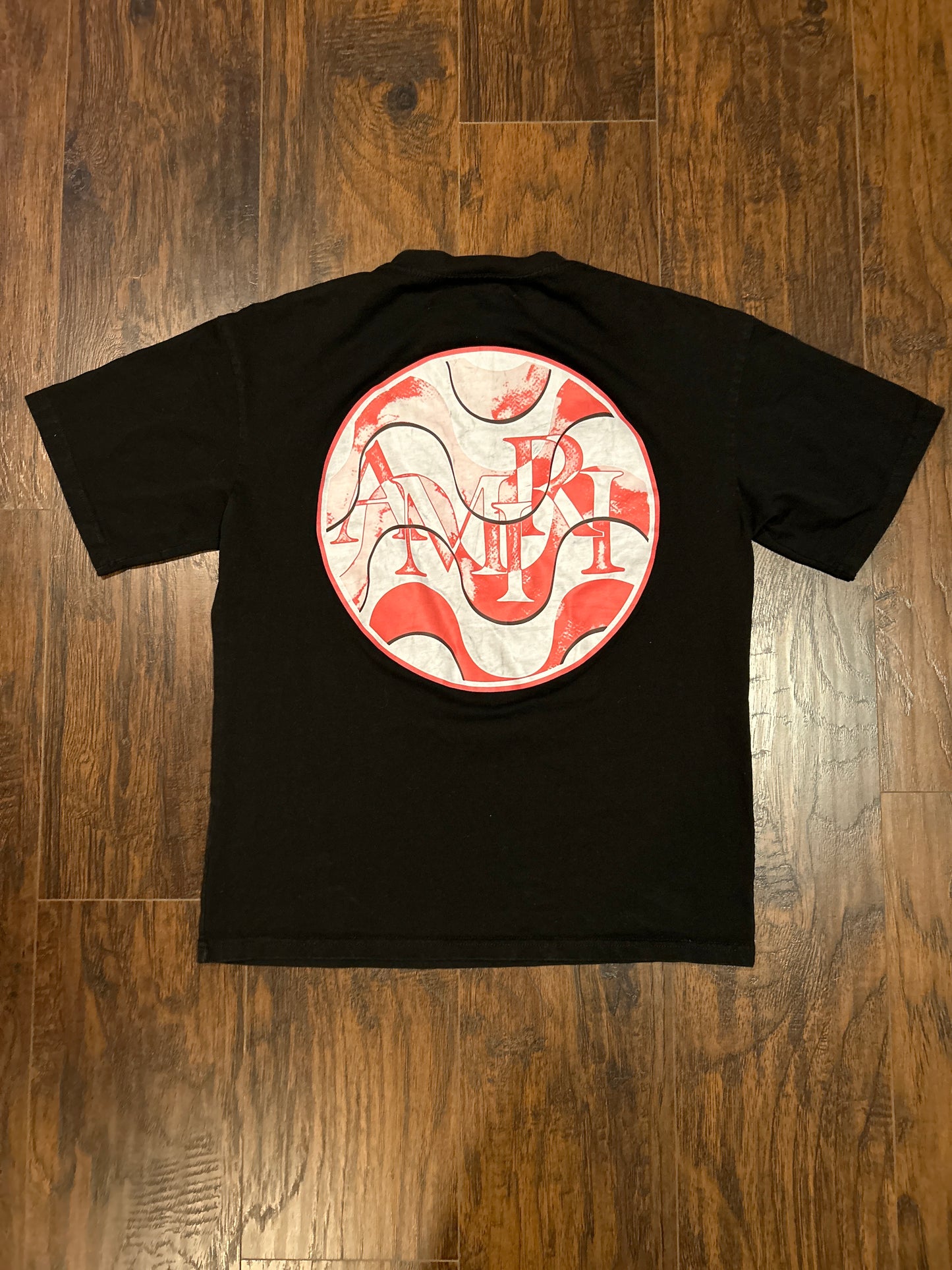 Amiri Black Red Tee Size M